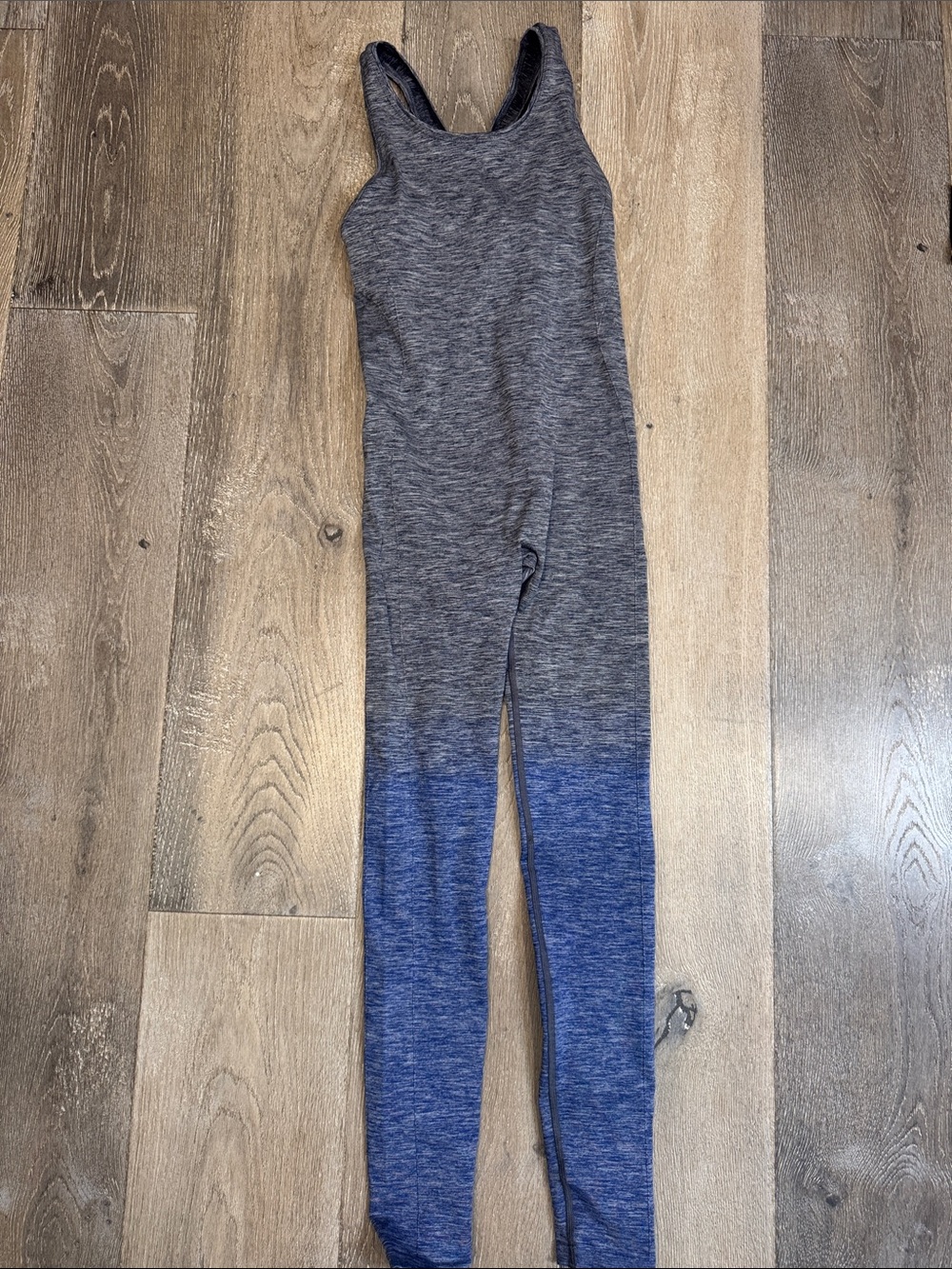 lululemon athletica Gray to Blue Ombre Jumpsuit AZ1394